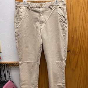 AE Curvy hi rise skinny trouser.